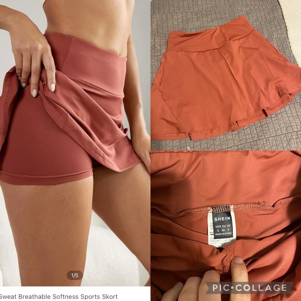 Mauve Skort